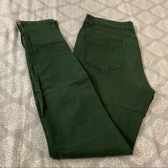 ZARA Military-Green Denims - Picture 8 of 15